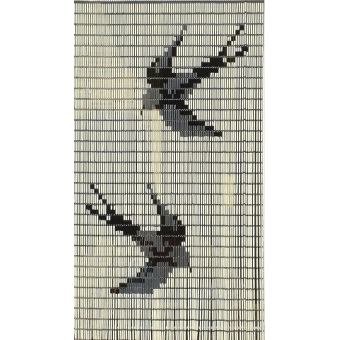Vliegengordijn vogels creme 100x240cm